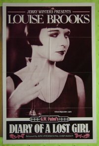 #7483 DIARY OF A LOST GIRL 1sh R82 Brooks