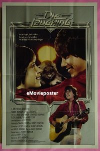 A288 DIE LAUGHING one-sheet movie poster '80 Benson, Grovenor