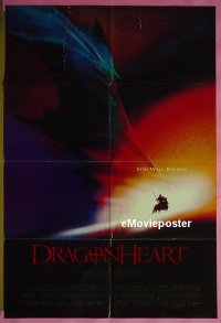 #1192 DRAGONHEART DS 1sh '96 Dennis Quaid 