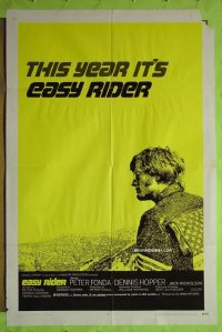 #7525 EASY RIDER style C 1sh '69 Peter Fonda