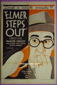 #9148 ELMER STEPS OUT 1sh '34 Walter Catlett 
