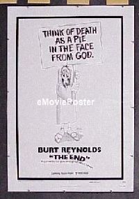 #033 END linen 1sh '78 Burt Reynolds, DeLuise 