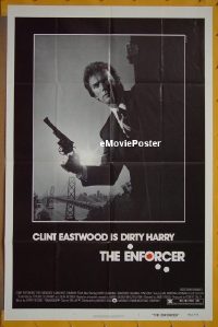 #222 ENFORCER 1sh '77 Clint Eastwood 