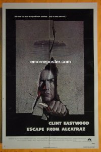 #7637 ESCAPE FROM ALCATRAZ 1sh '79 Eastwood 