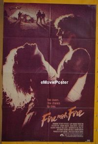 #275 FIRE WITH FIRE 1sh '86 Virginia Madsen 