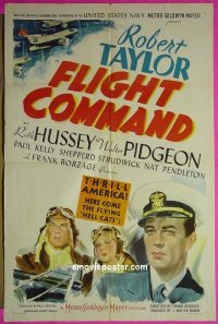 #7602 FLIGHT COMMAND style D 1sh 40 R. Taylor