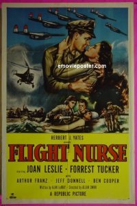 #9183 FLIGHT NURSE 1sh '53 Joan Leslie 