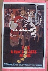 #102 FOR A FEW DOLLARS MORE 1sh R80 Eastwood 