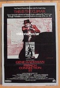 #151 FRENCH CONNECTION 2 1sh '75 Hackman 