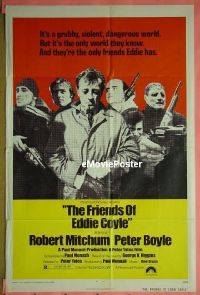 #309 FRIENDS OF EDDIE COYLE 1sh '73 Mitchum 