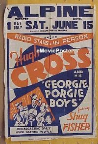 #327 GEORGIE PORGIE BOYS 1sh c20s Cross 