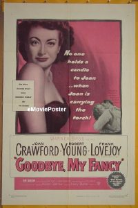 #263 GOODBYE MY FANCY 1sh '51 Joan Crawford 