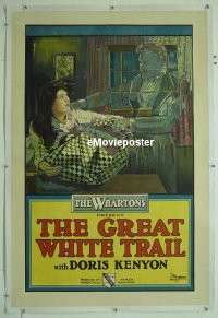 #128 GREAT WHITE TRAIL linen 1sh '17 ghost! 