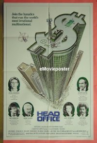 A497 HEAD OFFICE one-sheet movie poster '86 Judge Reinhold
