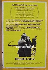 A503 HEARTLAND one-sheet movie poster '80 Rip Torn