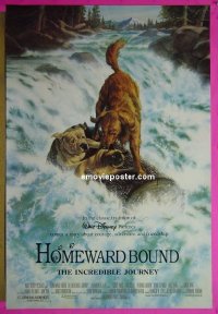 F069 HOMEWARD BOUND DS 16 one-sheet movie posters '93 Walt Disney