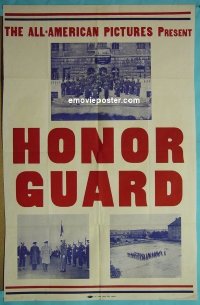 #7843 HONOR GUARD 1sh 1950s black soldiers!
