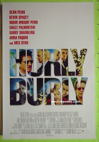 #2435 HURLYBURLY 1sh '98 Kevin Spacey, Penn