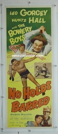#2062 NO HOLDS BARRED insert '52 Bowery Boys 