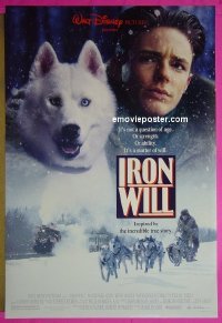 F073 IRON WILL DS 3 one-sheet movie posters '94 Sled Dogs