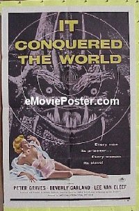 #0506 IT CONQUERED THE WORLD 1sh56 Corman,AIP 