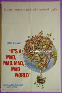 #9335 IT'S A MAD, MAD, MAD, MAD WORLD 1sh '64 