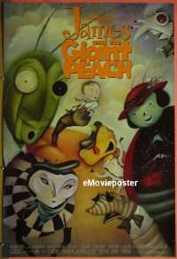 #222 JAMES & THE GIANT PEACH DS style #2 1sh 