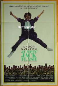 #344 JUMPIN' JACK FLASH 1sh '86 W. Goldberg 