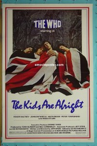 #2483 KIDS ARE ALRIGHT 1sh '79 The Who