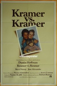 #359 KRAMER VS KRAMER 1sh '79 Hoffman, Streep