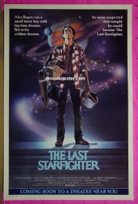 #2505 LAST STARFIGHTER advance 1sh #2 '84