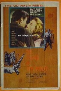 #1475 LEGEND OF TOM DOOLEY 1sh '59 Landon 