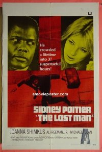 #1494 LOST MAN 1sh '69 Sidney Poitier 