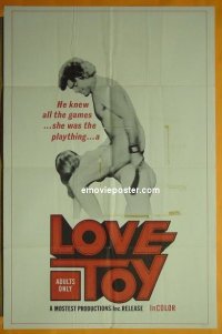 #2067 LOVE TOY 1sh '68 Doris Wishman, sex! 