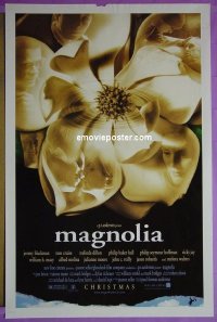 n116 MAGNOLIA DS advance one-sheet movie poster '99 Tom Cruise, Moore