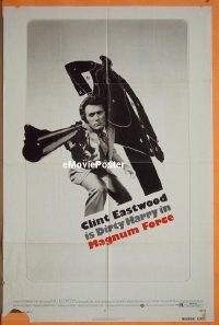 #330 MAGNUM FORCE 1sh '73 Clint Eastwood 