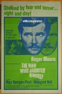 #1794 MAN WHO HAUNTED HIMSELF 1sh '70 Moore 