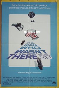 #1797 MAN WHO WASN'T THERE 1sh '83 3-D 