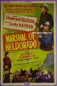 #7993 MARSHAL OF HELDORADO 1sh '50 Ellison