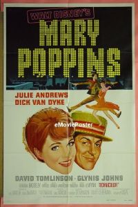 #396 MARY POPPINS 1sh R80 Julie Andrews 