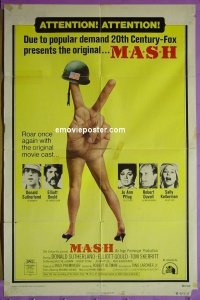 #1816 MASH 1sh R73 Altman, Gould 