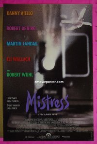 #2577 MISTRESS arthouse 1sh '92 Robert Wuhl