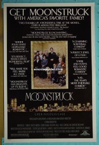 #2583 MOONSTRUCK style C 1sh '87 Cher, Cage