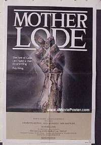 A839 MOTHER LODE one-sheet movie poster '82 Charlton Heston