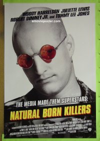 #2609 NATURAL BORN KILLERS style B DS 1sh '94