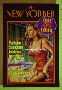 #2616 NEW YORKER OUT LOUD 1sh '97 sexy art!