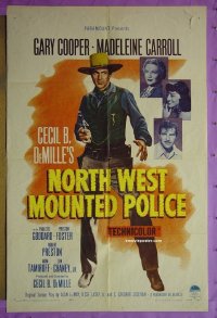 #8098 NORTH WEST MOUNTED POLICE 1shR58DeMille