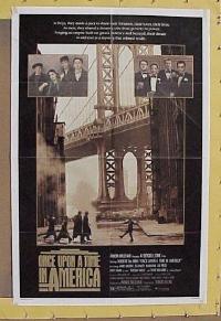#398 ONCE UPON A TIME IN AMERICA regular 1sh 