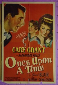 #8109 ONCE UPON A TIME 1sh '44 Cary Grant
