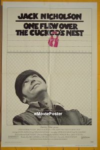 #001 1 FLEW OVER THE CUCKOO'S NEST pre-AA 1sh 